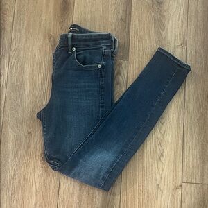 Lucky Brand Dark Blue Denim Skinny Jeans | size 0/25